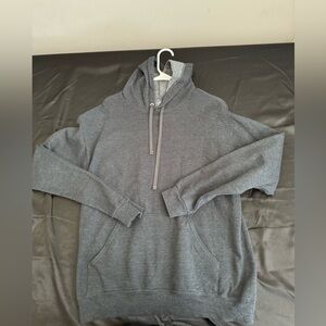 Dark gray hoodie